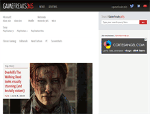 Tablet Screenshot of gamefreaks365.com